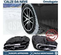 Calze da Neve per Porsche Cayman-981 OMOLOGATE Italia, Europa Alternativa Catene