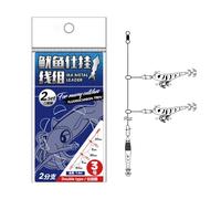 Calze da pesca durevoli - Lenza di calamari, lenze di pesca in acqua salata | Linea leader di calamari ad alta resistenza, attrezzatura per acqua salata resistente all'usura, filo da pesca leader per