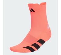 adidas Unisex - Adulto Running Adizero Quarter Sock Socks, Solar Turbo/black, L