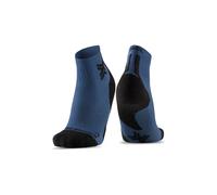 Calze X-Bionic Run Discover Ankle blu denim - 35-38
