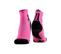 Calze X-Bionic Run Discover Ankle rosa fucsia nero - 35-38