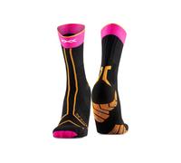 X-SOCKS Trailrun Terraskin Expert Crew - Unisex - Rosa / Nero - Taglia 39-41- modello 2026