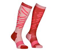 Ortovox Skitour W - calze scialpinismo - donna 42/44 Pink/Red woman Recycled Polyester,Lana Merino