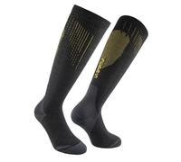 Calze da sci alpinismo La Sportiva Wool Tech Socks (Nero/Giallo) 2XL