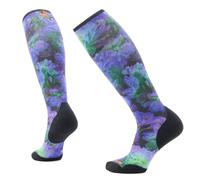 Calze da sci donna Smartwool Targeted Cushion Electric Lotus Print OTC Noir 38/41