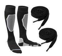 Calze Da Sci Termiche - Calzini Invernali Caldi Al Ginocchio Per Uomo, Calzettoni Per Neve, Calze Sportive a Compressione in Lana