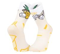 Calze da trail BV sport SOCQUETTE TRAIL ULTRA.2 COLLECTOR ''NUTRI'' PINA COLADA (GIALLO) 36-38