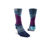 Injinji Calzini da donna Trail Midweight Crew, Crepuscolo, X-Small-Small