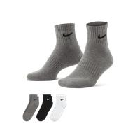 Calze da training alla caviglia Nike Everyday Cushioned (3 paia) - Multicolore 38-42