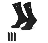 Calze da training di media lunghezza Nike Cushioned (3 paia) - Nero 42-46