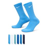 Nike CALZE EVERYDAY PLUS SOCKS CALZA CROSSFIT 6 PAIA COLORATE PALESTRA SX6897-937 TAGLIA M 38-42