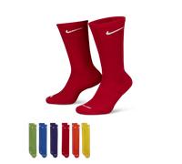 Nike Training - Everyday Plus - Confezione da 6 paia di calzini imbottiti multicolore XL