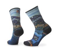 Calze da trekking da donna Smartwool Light Cushion Crew Icy Range Print (Multicolore) 34-37