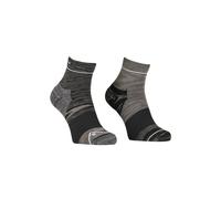 Calzini da uomo Ortovox Alpine Quarter Socks M Dimensioni dei calzini: 42-45 / Colore: nero/grigio