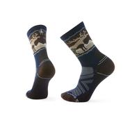Smartwool - Hike Light Cushion Mountain Moose Crew Socks - Calze da trekking EU 38-41 nero