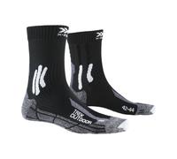 Paio di calze x socks trek outdoor nero grigio black