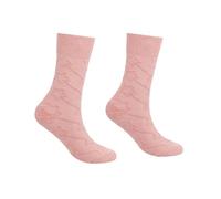 Calze da Uomo Natalizie, Termici Invernali Foderati in Pile, Antiscivolo, Comodi, a metà Polpaccio, per Dormire al Chiuso e all'aperto, Comfort in Caso di Freddo (One Size)