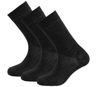 Calze Devold Daily Light Sock 3PK Dimensioni dei calzini: 36-40 / Colore: nero/grigio