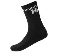 Calze Helly Hansen Cotton Sport nero bianco (3 paia) - 45-47