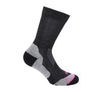 CMP - Women's Trekking Wool Sock - Calze da trekking EU 36-38 nero/grigio