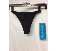 Calze Di Maglietta Stile Tanga Donna Scubidu 80% Poliammide Colore Nero Nuovo