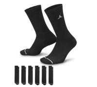 Calze di media lunghezza ammortizzate Jordan Everyday (6 paia) - Nero 38-42