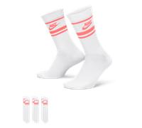 Calze di media lunghezza Nike Sportswear Dri-FIT Everyday Essential (3 paia) - Bianco 42-46