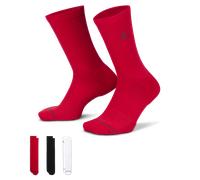 Jordan Everyday Cushioned Crew 3 Pack unisex Calze - Rosso - Foot Locker Red 47- 50