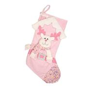 Calze di Natale per Les - Carina di Babbo Natale Elk Stockings Christmas with Paillettes | Christmas Decorative Candy Sacchetto di Vacanza Calze per Caminetto Mantle per Scale