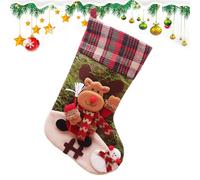 Calze Di Natale - Sacchetti Per Caramelle Con Pupazzo Di Neve E Babbo Natale | Borse Calze Decorazione Albero ,Per Cioccolatini Caramelle Festa Capodanno Soggiorno Camera Da Finestra Porta D'Ing