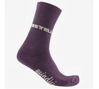 Calze Castelli Quindici Soft Merino grigio scuro donna - S-M