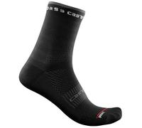 Calze Castelli Rosso Corsa 11 nero donna - L-XL