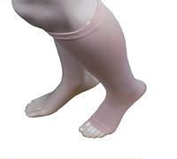 CALZE ELASTICHE GAMBALETTO CCL2 L. PIAZZA PUNTA APERTA 641, XL, Short