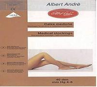 CALZE ELASTICHE PREVENTIVE COLLANT 40 DEN. L. PIAZZA 420, NERO, 5 - NORMALE