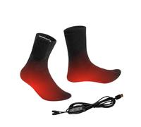 Calze elettriche, riscaldanti USB, confortevoli, riscaldabili, ricaricabili, per sci, snowboard, attività sportive, attività all'aperto, casa, viaggi, familiari e amici