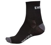 Calze Endura Baabaa Merino Twin Pack - Nero grigio 37-42 / Nero