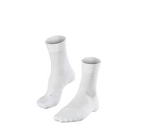 FALKE GO2 M So cotone filo funzionale antivesciche 1 paio, Calzini da golf Uomo, Bianco White 2000, 42-43