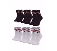 Calze FILA 6 Paia Calzini in Cotone Calzette Spugna da Uomo Donna Sportive F9398