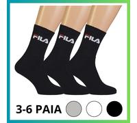 Calze FILA da Uomo Donna 6 Paia Calzini in Cotone Corte Spugna Sportive Tennis
