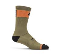 FOX Calze da MTB da uomo Defend Winter 8 marrone chiaro | L/XL (43-45)