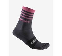 Calze Giro d'Italia 2024 Stripe 13 cm grigio scuro rosa - XXL