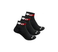 GripGrab Calzini Corti Estivi da Ciclismo Uomo Donna Sportivi Bicicletta da Corsa MTB Gravel, Unisex-Adulto, Nero 3 Paia, S (38-41)