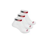 GripGrab Calzini Corti Estivi da Ciclismo Uomo Donna Sportivi Bicicletta da Corsa MTB Gravel, Unisex-Adulto, Bianco 3 Paia, L (44-47)