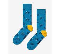 Happy Socks Calzini mezza gamba crew fantasia biciclette 41-46 P000050 turchese