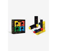 Calze Happy Socks The Beatles giallo nero bianco (4 paia) - 36-40