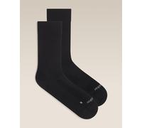 Icebreaker - Women's Merino Hike+ Liner Crew - Calze da trekking Unisex L | EU 41|43 nero