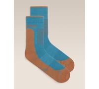Calze Icebreaker Hike+ Medium Crew blu arancione (1 paio) - L