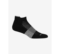 Icebreaker Calze Multisport Light Micro Casual - Nero/Grigio Neve - EU 39-41,5