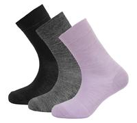Calzini da donna Devold Daily Light Woman Sock 3PK Dimensioni dei calzini: 36-40 / Colore: viola