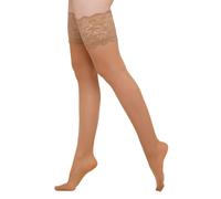 Calze Incantevoli 20 Denari Trasparenti Con Pizzo Sexy Di Giulia